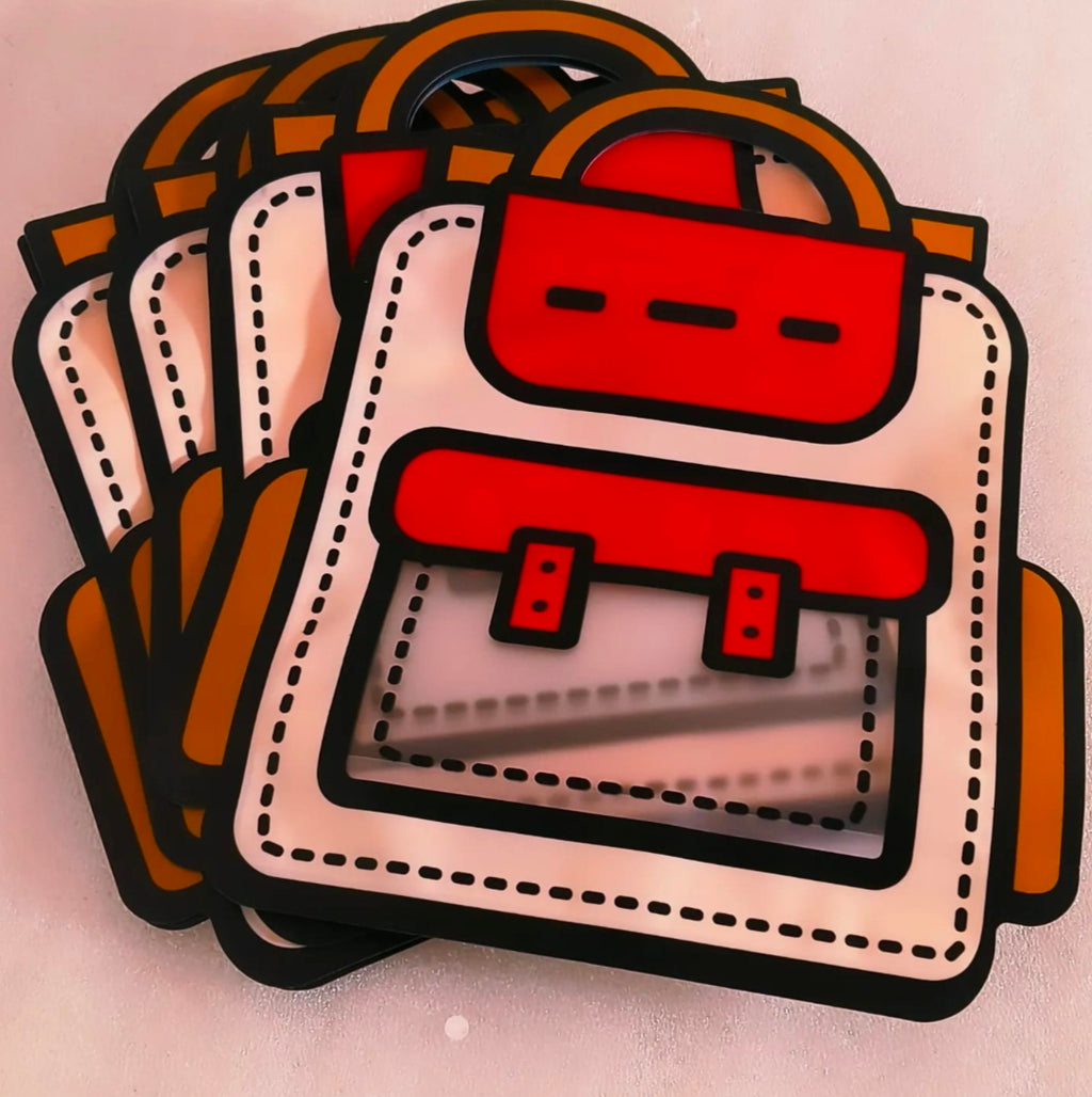 1 piece school bag pouch