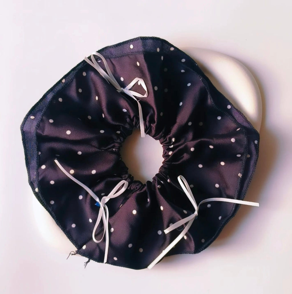 Polka Dot bow Scrunchies