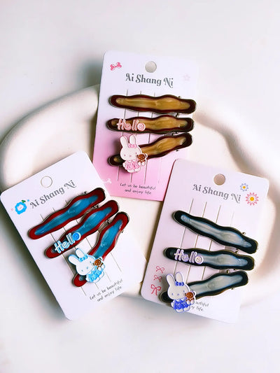 Hello kitty Clips set
