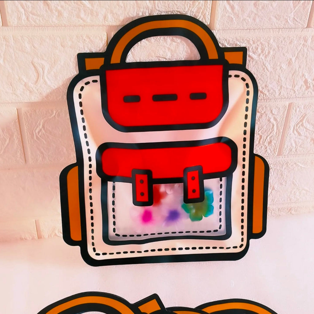 1 piece school bag pouch