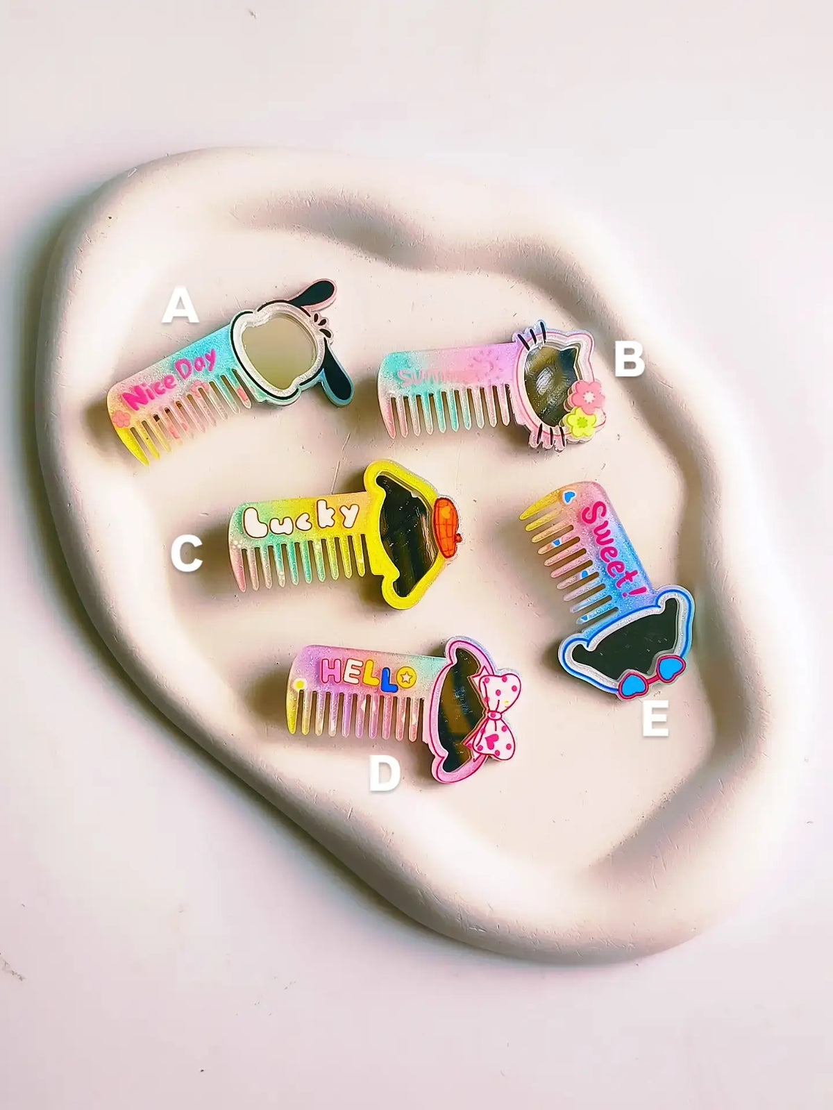 Cute Mirror Clips