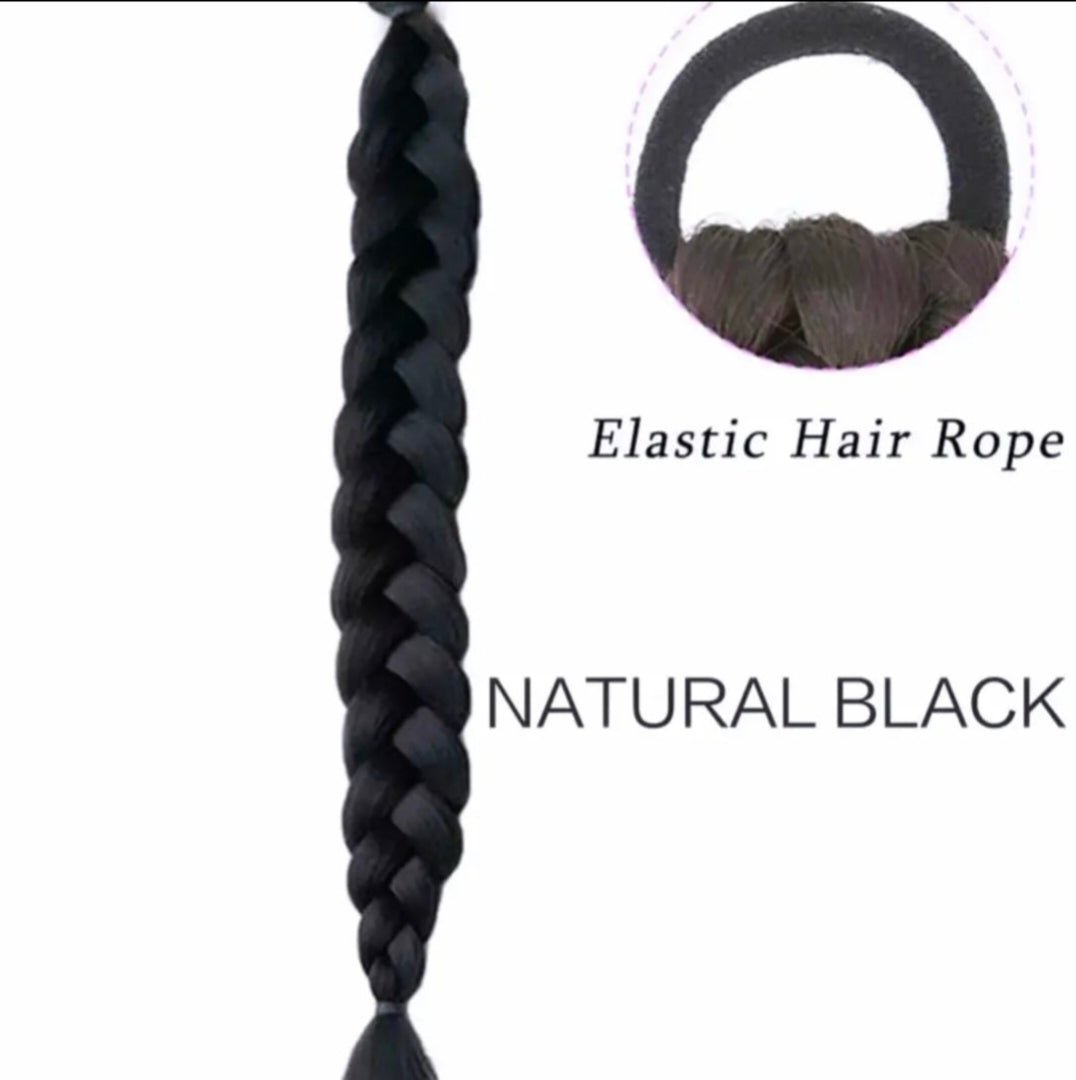 Wig extension hair tie