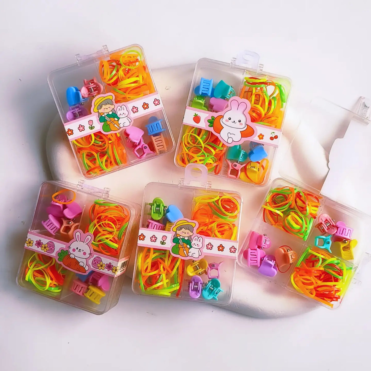 Rubber band & Claw set
