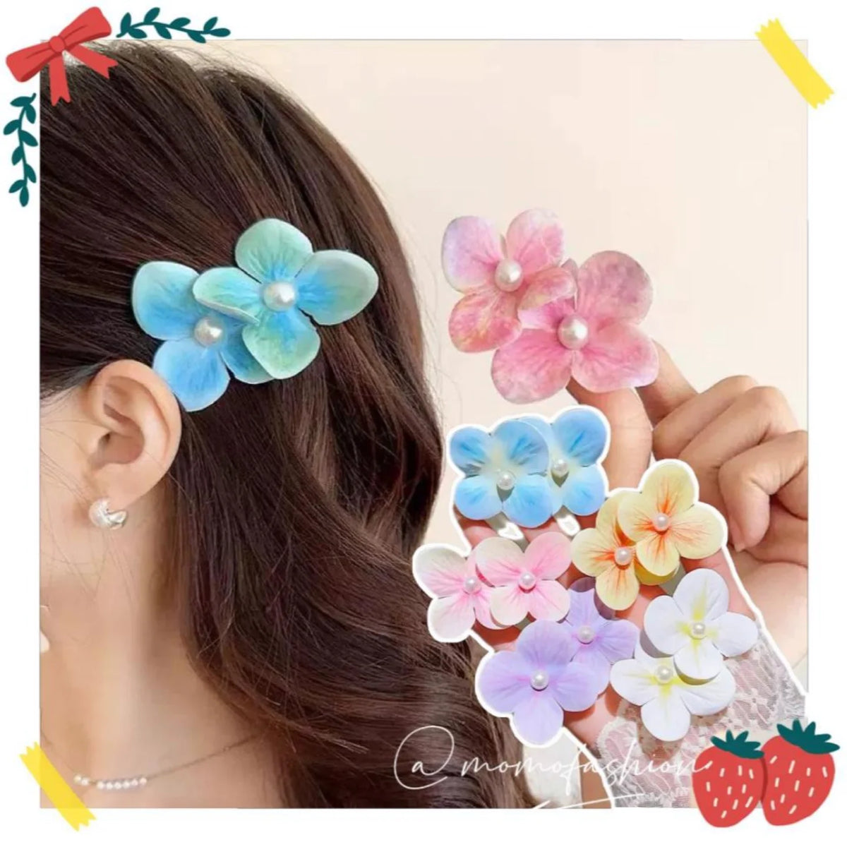 Cute flower clip