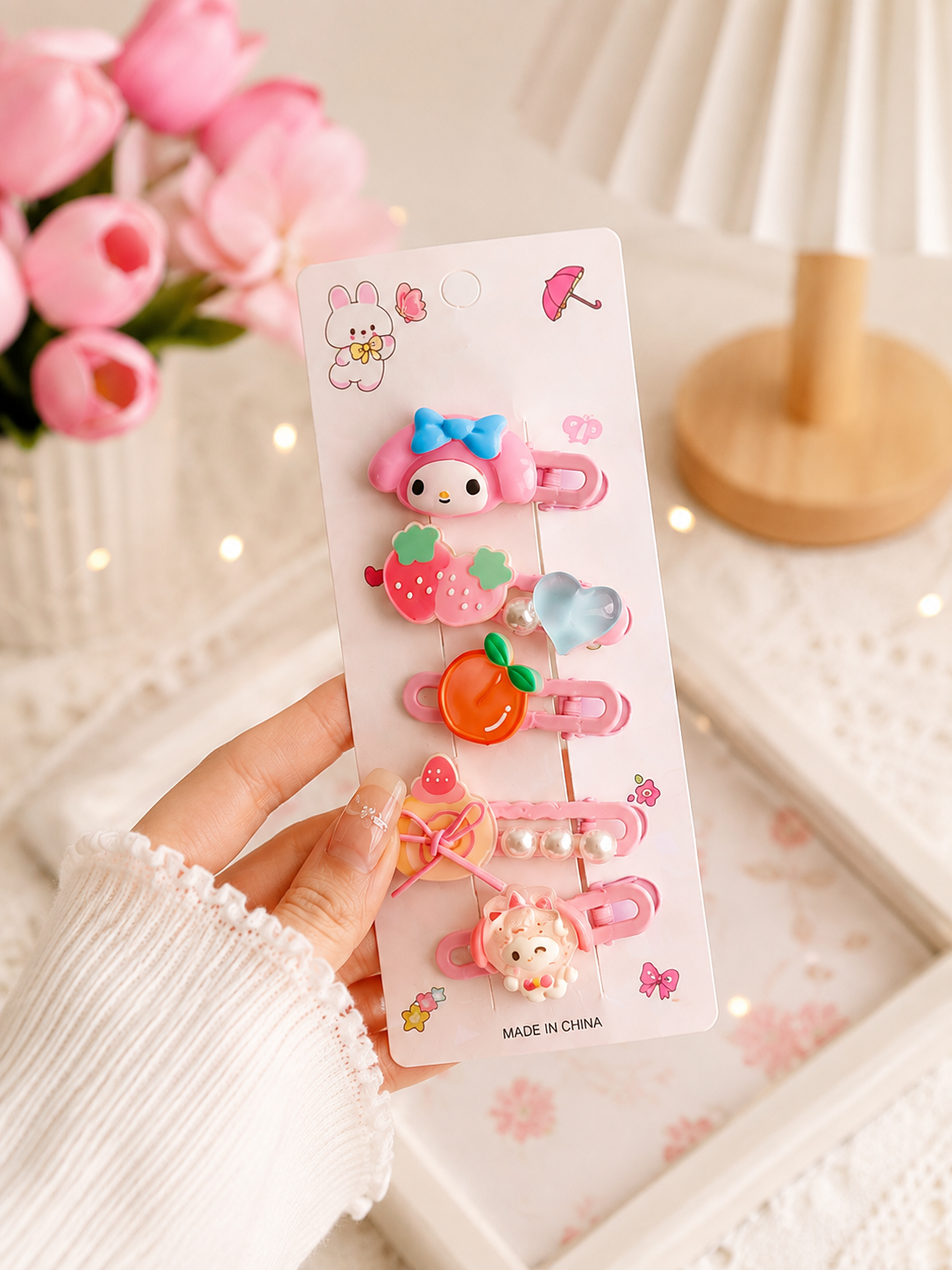 Cutest clips set