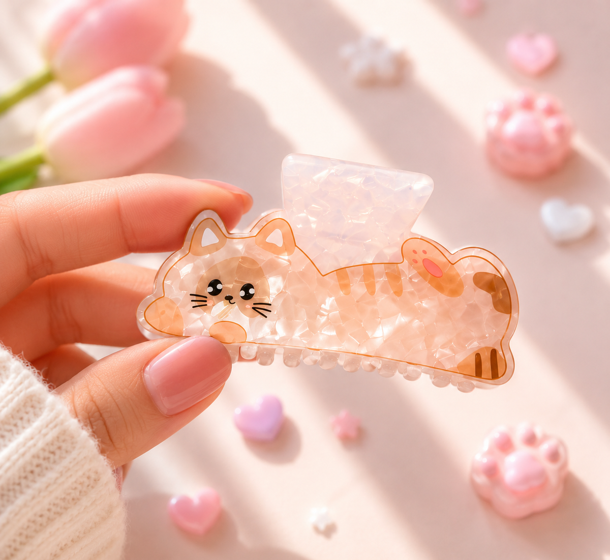 Cat Character Clutcher