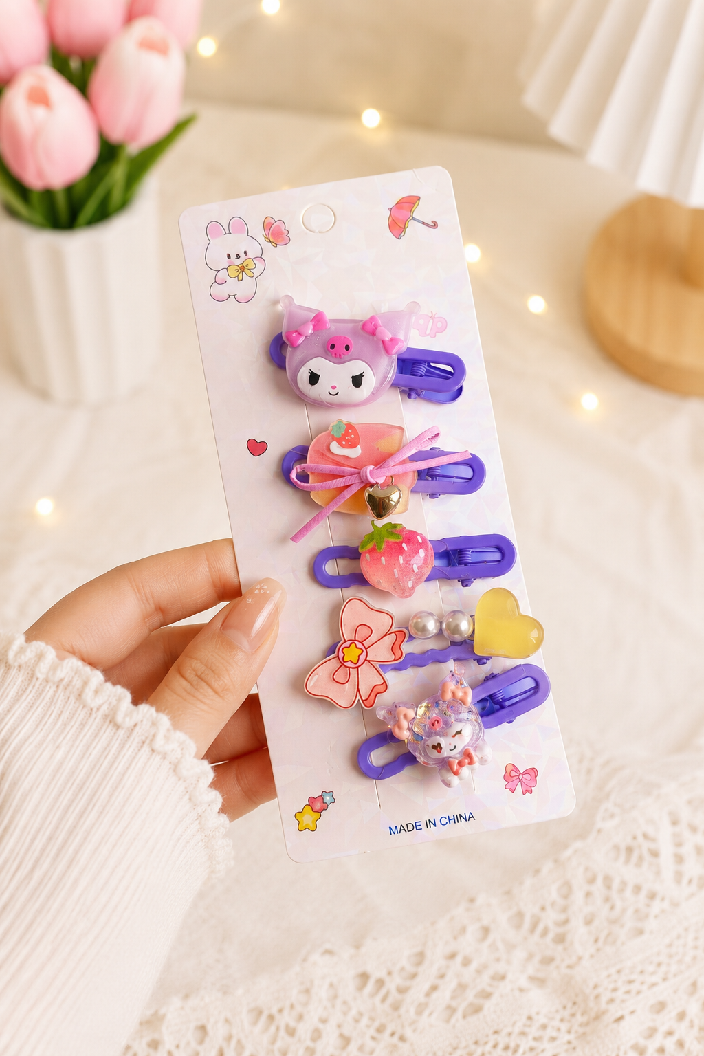 Cutest clips set