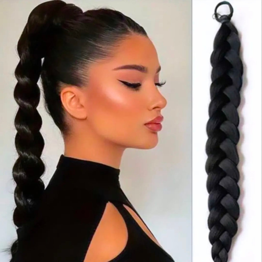 Wig extension hair tie