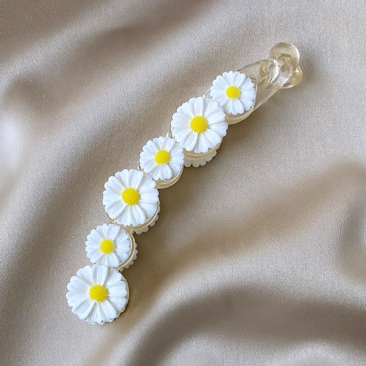 Flower banana clips