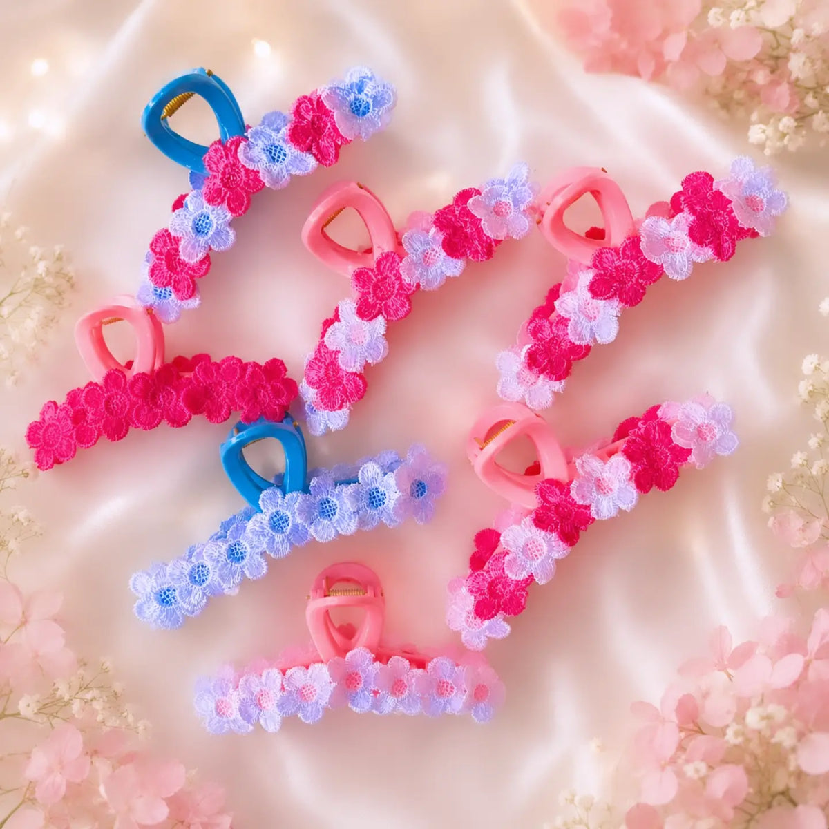 Beautiful flower Clutcher
