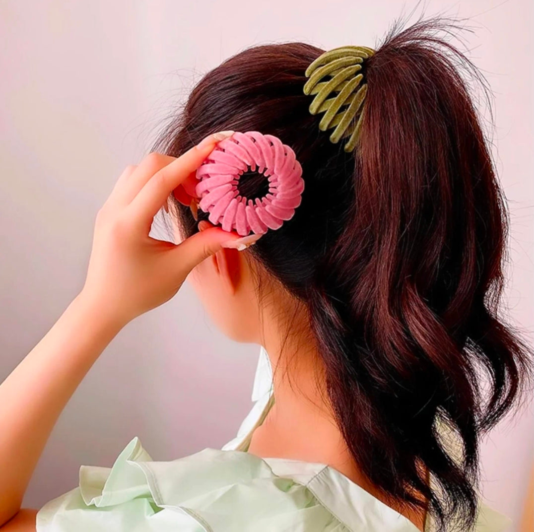 Bird nest hair Clutcher